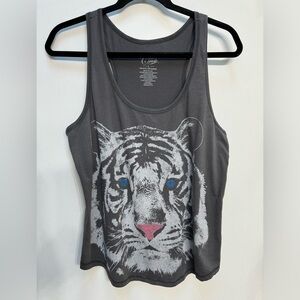 Cold Crush, Racerback tank top, Juniors, Tiger, Dark Gray, Size L